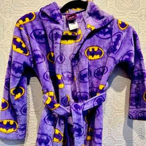 Girls Batgirl Bathrobe
